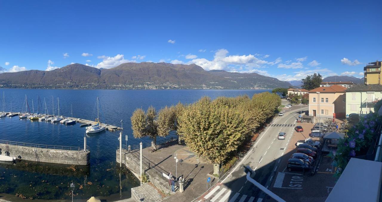 Albergo Del Sole Porto Valtravaglia Bagian luar foto