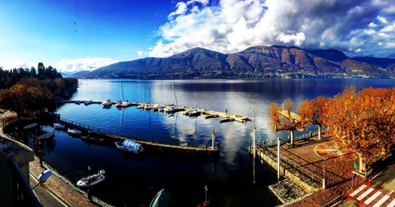 Albergo Del Sole Porto Valtravaglia Bagian luar foto