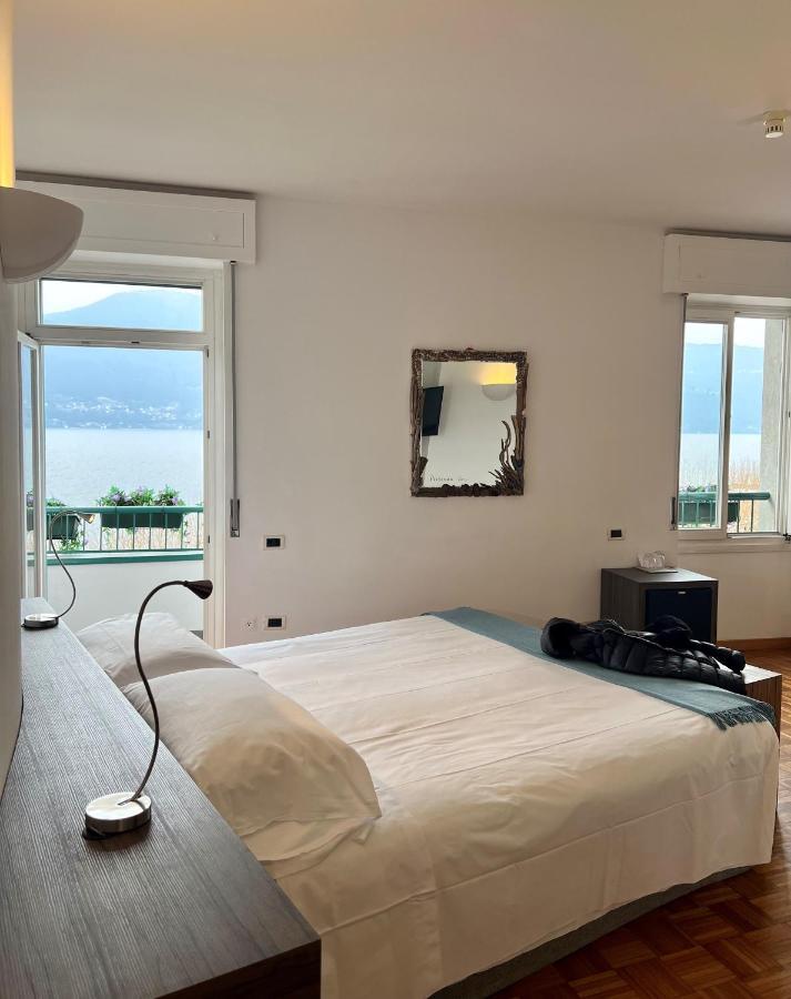 Albergo Del Sole Porto Valtravaglia Bagian luar foto