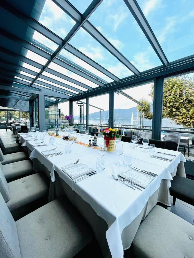 Albergo Del Sole Porto Valtravaglia Bagian luar foto